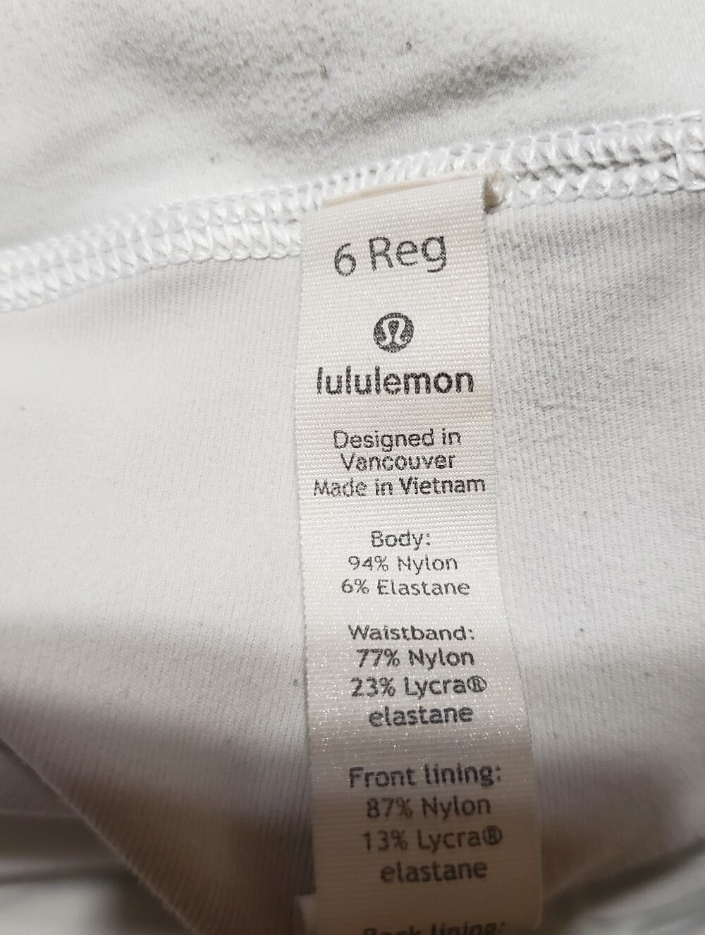 Lululemon White Pace Rival Tennis Skort - Picture 5 of 7